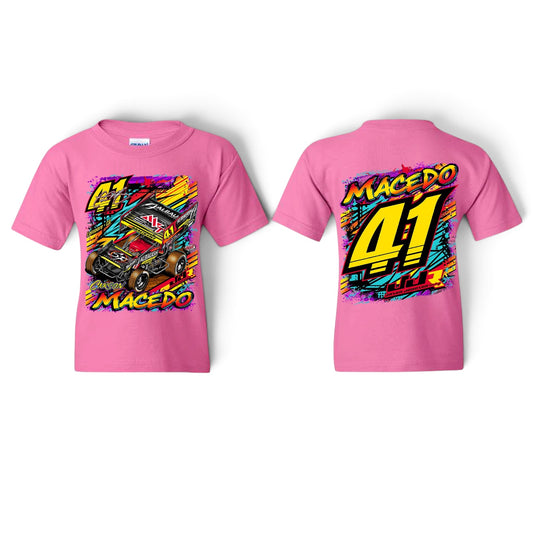 Toddler/Youth 2026 Knoxville Graffiti Design T- Shirt (Light Pink)