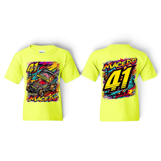 2026 Knoxville Graffiti Design T-Shirt (Safety Yellow)